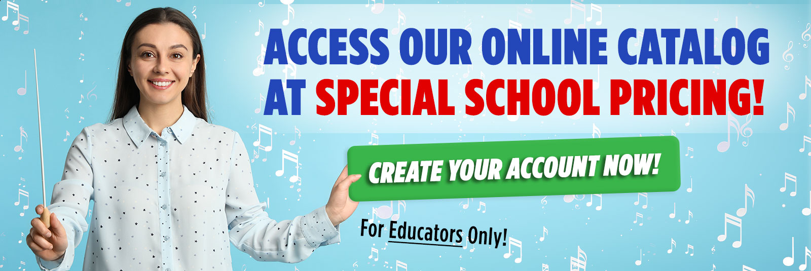 Teacher Signup banner