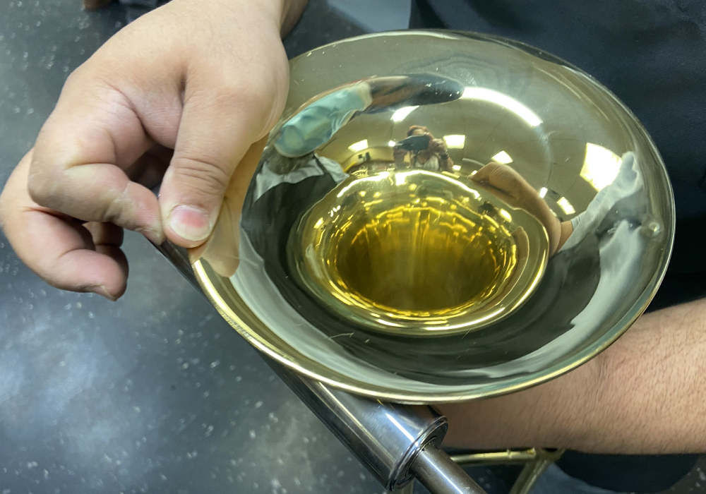 Instrument Repair Close Up