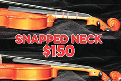 snapped neck rental