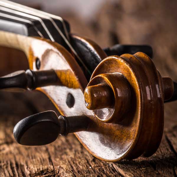 Rental Violin Close Up